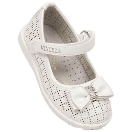Velcro støvler Vinceza Jr 36122 JAN191A hvid