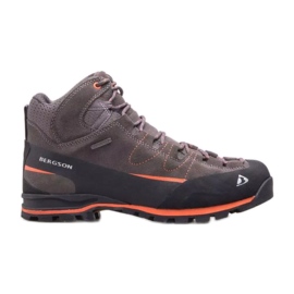 Bergson Tahat 3.0 Mid M Stx Anth/Sort trekkingsko brun