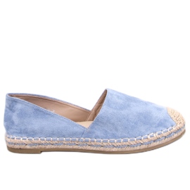 Phair Jeans espadriller med udskæring blå