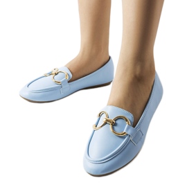 Blå Couturier loafers til kvinder