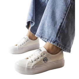 Lee Cooper LCW-22-31-0837L hvide sneakers