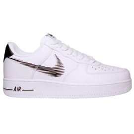 Nike Air Force 1 Low Zig Zag M DN4928 100 sko hvid