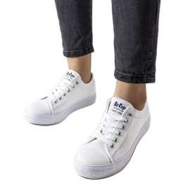 Lee Cooper LCW-22-31-0979L hvide sneakers