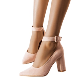 Inna Beige hælpumps fra Achen