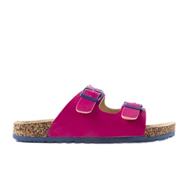 Pink korkskydere med spænder fra Lee Cooper LCW-22-35-1186K lyserød