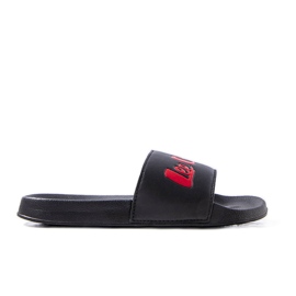Sorte gummi hjemmesko fra Lee Cooper LCW-23-42-1730M