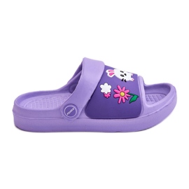 WJ1 Lette børnesandaler med dyremotiver Violet Rico