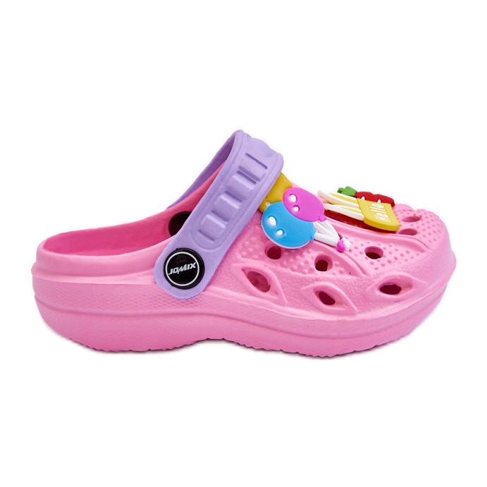 WJ1 Børneskum letvægts Crocs-sandaler Pink slik lyserød