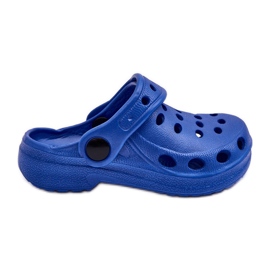 Blå Lucas Kids Foam Hjemmesko
