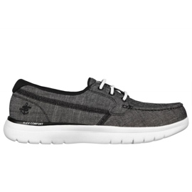 Skechers On The Go Flex Sko W 136453 Bkw sort