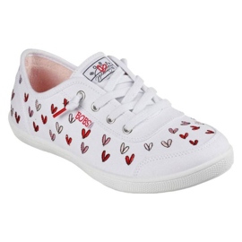 Skechers Bobs B Cute Love Brigade Sko W 113951 Wrpk hvid