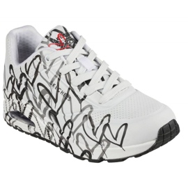 Skechers Uno Spread The Love W 155507/WBGY hvid