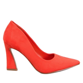 Højhælede pumps fra Valli Orange