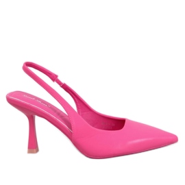 Donell Åben Hæl Pumps Fuchsia lyserød