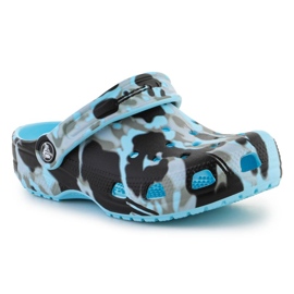 Crocs Classic Spray camo Clog 208305-441 flip-flops blå
