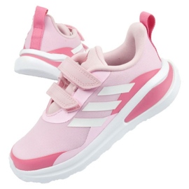 Adidas FortaRun Jr GV7857 sportssko lyserød
