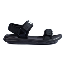 Big Star HH174842 sorte sandaler til mænd
