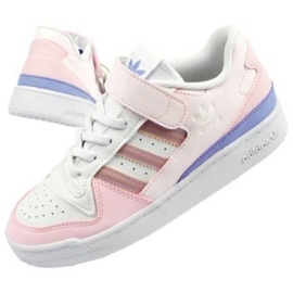 Sko adidas Forum Low Jr GY8197 hvid