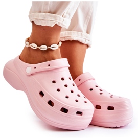 Dame skum hjemmesko Crocs Pink Coline lyserød