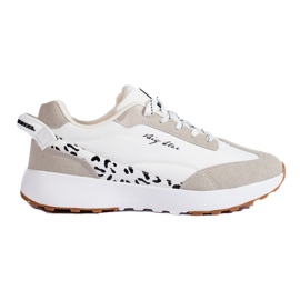 Big Star LL274957 hvide sportssko