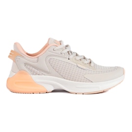 Beige sportssko til kvinder LL274336 Big Star