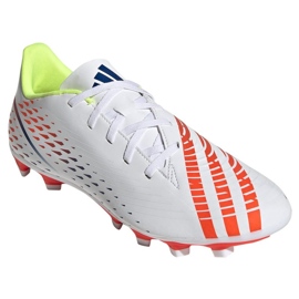 Adidas Predator Edge.4 FxG M GW0989 fodboldstøvler hvid hvid