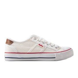 Hvide Lee Cooper LCW-22-31-0863M sneakers til mænd