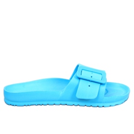 Gummiglas med spænde Romero L.BLUE blå