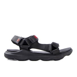 Lee Cooper Sorte sportssandaler LCW-23-34-1696M