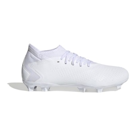 Adidas Predator Accuracy.3 Fg M HQ1077 fodboldsko hvid