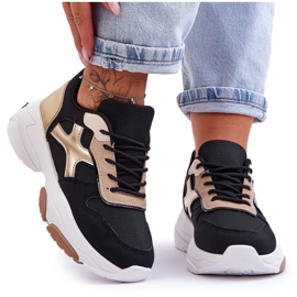 PS1 Sneakers med snøre til kvinder Sort Cortes