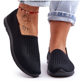 PE1 Slip-On Sneakers til kvinder Sort Lento