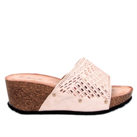 Greco Abrikos kile sandaler beige