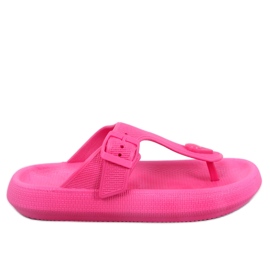 Sadier Fuchsia flip-flops i blød skum lyserød