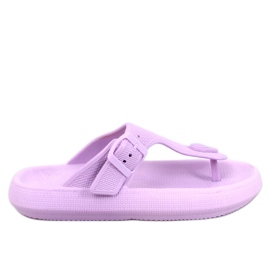 Sadier Purple bløde skum flip-flops violet