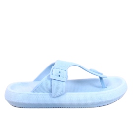 Sadier Blue flip-flops i blød skum blå