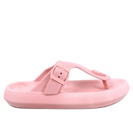 Sadier Pink flip-flops i blød skum lyserød