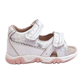 News Komfortable børns velcro sandaler hvid Alaska