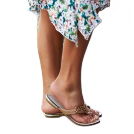 Brune elegante flip flops fra Buttapietra
