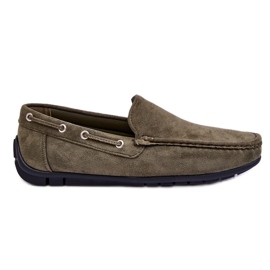Slip-On Loafers i ruskind til mænd Grøn Rayan