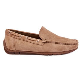Slip-on Loafers i ruskind til mænd Brown Rayan brun