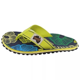 Flip-flops Gumbies Islander Pistachio Flowers GU-FFISL111 grøn