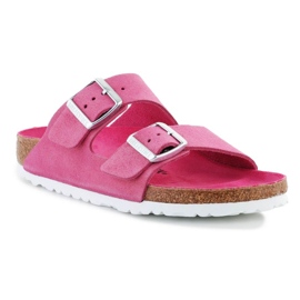 Birkenstock Arizona Bs W 1024218 hjemmesko lyserød