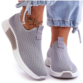 Klassiske Slip-On Sportssko Grå