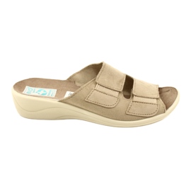 Adanex BIO Nature 26023 beige flip-flops til kvinder