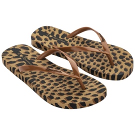 Ipanema Animale Print Ii Fem Flip Flops W 83306 AJ138 brun