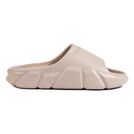 Beige dametøfler Big Star LL274593801