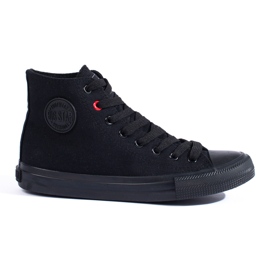 Høje sorte sneakers til kvinder Big Star T274033