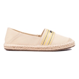 Beige Big Star espadriller til kvinder LL274895