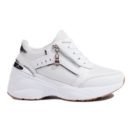 Hvide Shelovet chunky sål sneakers